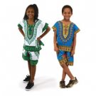 Childrens Dashiki shorts sets (C-C917)