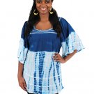 Tie-Dye Sun Top: Blue (C-WS613:Blue)