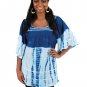 Tie-Dye Sun Top: Blue (C-WS613:Blue)