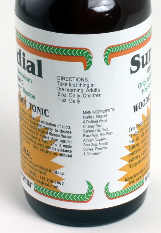 Jamaican Wood & Root Tonic 16 oz. (H022)