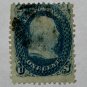 U.S. Cat. # 92 - 1867 1c Franklin, blue
