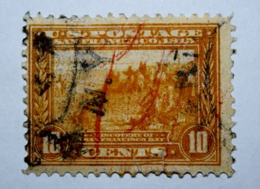U.S. #400 - 1913 10c San Francisco Bay