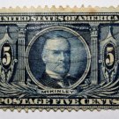 .2 U.S. #326 - 1904 5¢ McKinley Louisiana Purchase Commemorative