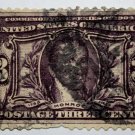 .1 U.S. #325 - 1904 3¢ Monroe Louisiana Purchase Commemorative