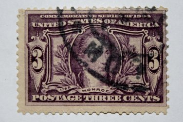 .2 U.S. #325 - 1904 3&Acirc;&cent; Monroe Louisiana Purchase Commemorative