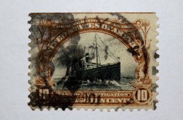 U.S. #299 - 1901 10c Fast Ocean Navigation