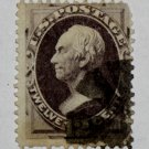 U.S. Cat. # 151 - 1870 12c Clay, dull violet