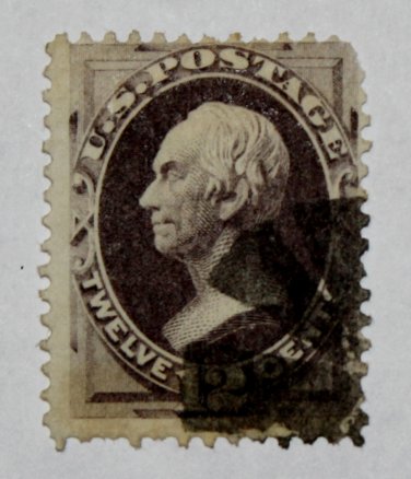 U.S. Cat. # 151 - 1870 12c Clay, dull violet