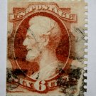 U.S. Cat. # 159 - 1873 6c Lincoln dull pink