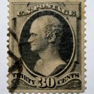 U.S. Cat. # 165 - 1873 30c Hamilton, gray black