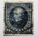 U.S. #274 - 1895 15c Clay, DL Wmrk dk blue