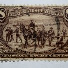 U.S. #289 - 1898 8c Troops Guarding Train