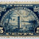 U.S. Cat. # 616 - 1924 5c Monument at Mayport, Florida