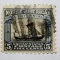 U.S. Cat. # 621 - 1925 5c Viking Ship