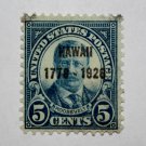 U.S. Cat. # 648 - 1928 5c Discovery of Hawaii