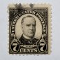 U.S. Cat. # 665 -1929 McKinley 7c black