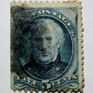 U.S. Cat. # 179 - 1875 5c Zachary Taylor, blue