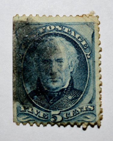 U.S. Cat. # 179 - 1875 5c Zachary Taylor, blue