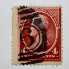U.S. Cat. # 215 -1888 4c Andrew Jackson, carmine