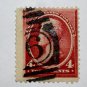 U.S. Cat. # 215 -1888 4c Andrew Jackson, carmine