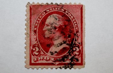 U.S. Cat. # 220C -1892 2c Washington Caps - both