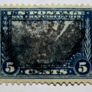U.S. Cat. # 399 - 1913 5c Golden Gate perf 12 blue