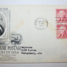 First Day of Issue - 2 cent Regular Postage 1954