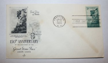 First Day of Issue - Great Stone Face 1955