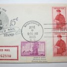 First Day of Issue - 15 cent Certified Mail 1955