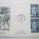 First Day of Issue - American Labor 1956