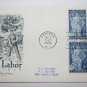 First Day of Issue - American Labor 1956