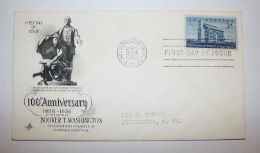 First Day of Issue - Booker T. Washington 1956