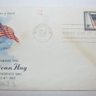 First Day of Issue - The American Flag 1957