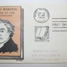 First Day of Issue - Noah Webster 1958