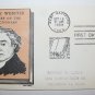 First Day of Issue - Noah Webster 1958