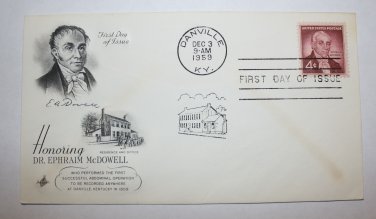 First Day of Issue - Dr. Ephraim McDowell 1959