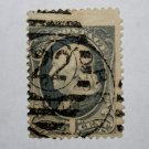 U.S. Cat. # 206 - 1881 1 cent Franklin, re-engraved