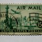 3-U.S. Cat. # C35 - 1947 15c New York Skyline