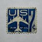 1-U.S. Cat. # C52 - 1958 7c Jet Perf 10H blue