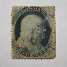 U.S. Cat. # 24 - 1857 1c Franklin, T5