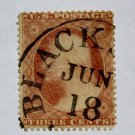 U.S. Cat. # 25 - Series of 1857-61 3¢ Washington