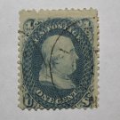 U.S. Cat. # 63 - 1861 1c Franklin, blue