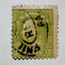 U.S. Cat. # 513 - 1919 13c Franklin, apple green