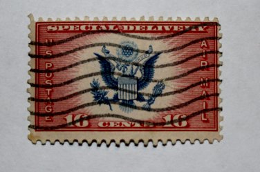 U.S. Cat. # CE2 - 1936 16c Airmail Spec Delivery