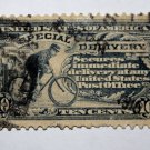 U.S. Cat. # E11 -1917 10¢ Bicycle Messenger