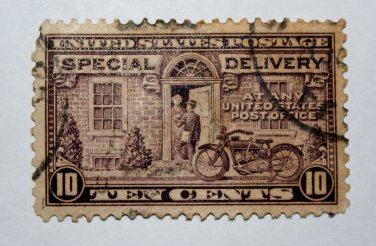 1-U.S. Cat. # E15 -1927 Rotary Press 10c