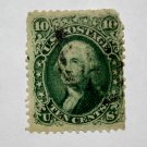 2-U.S. Cat. #68 Series of 1861-62 10 cent Washington