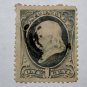 U.S. Cat. # 156 - 1873 1c Franklin, ultramarine