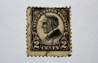 U.S. Cat. # 612 - 1923 2&Acirc;&cent; Harding Memorial Issue