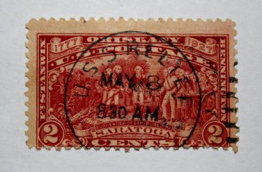 U.S. Cat. # 644 -1927 2c Burgoyne Campaign